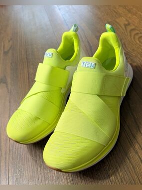 TIEM Slipstream - Citron Glow Women's Cycling Shoe Size 8.5 Like New